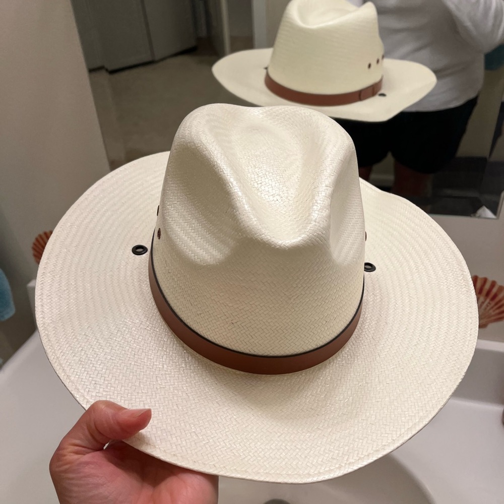 Stetson straw hat